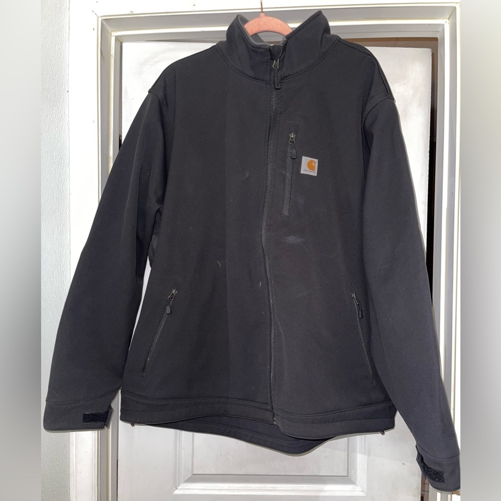 Carhartt Heavyweight Soft Shell Rain Defender Jacket - Picture 1 of 5